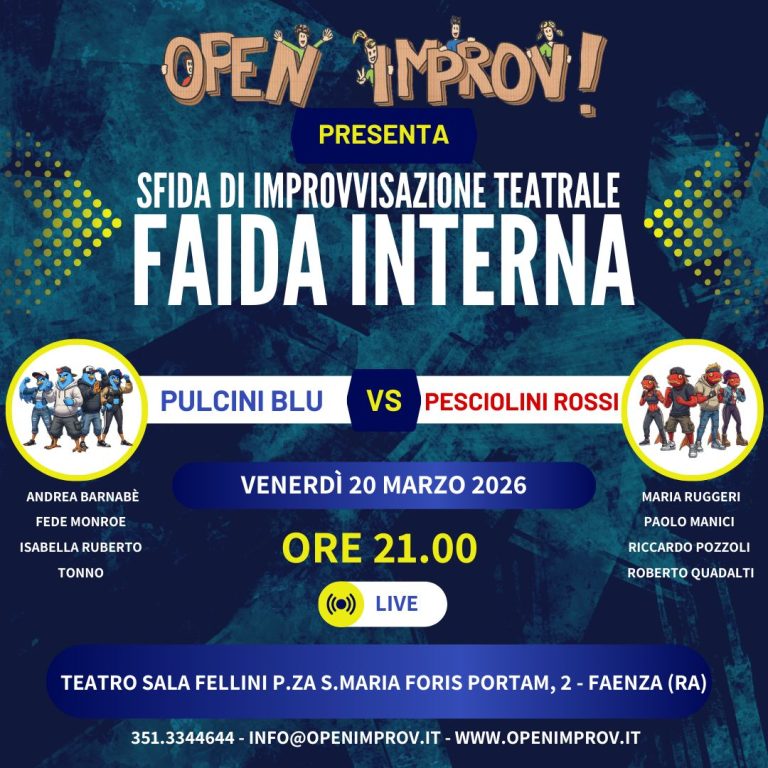 20/03/2026 – Open Improv